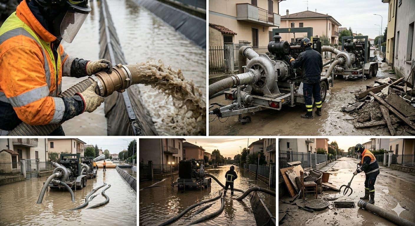 Aspirazione e Svuotamento Post-Alluvione